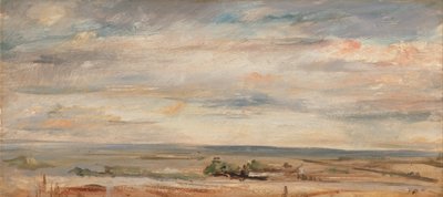 Estudio de nubes, temprano en la mañana, mirando al este desde Hampstead de John Constable
